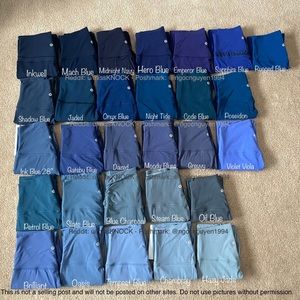 NOT FOR SALE - Lululemon Align Blues Collection